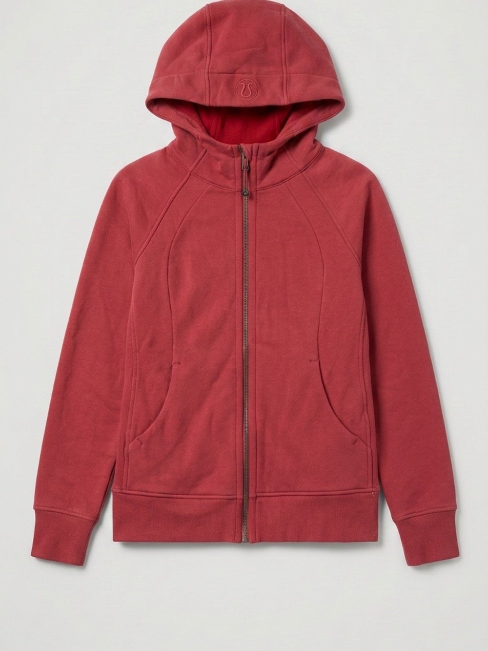 Lululemon Scuba Full-Zip Hoodie Red NWT Size 6